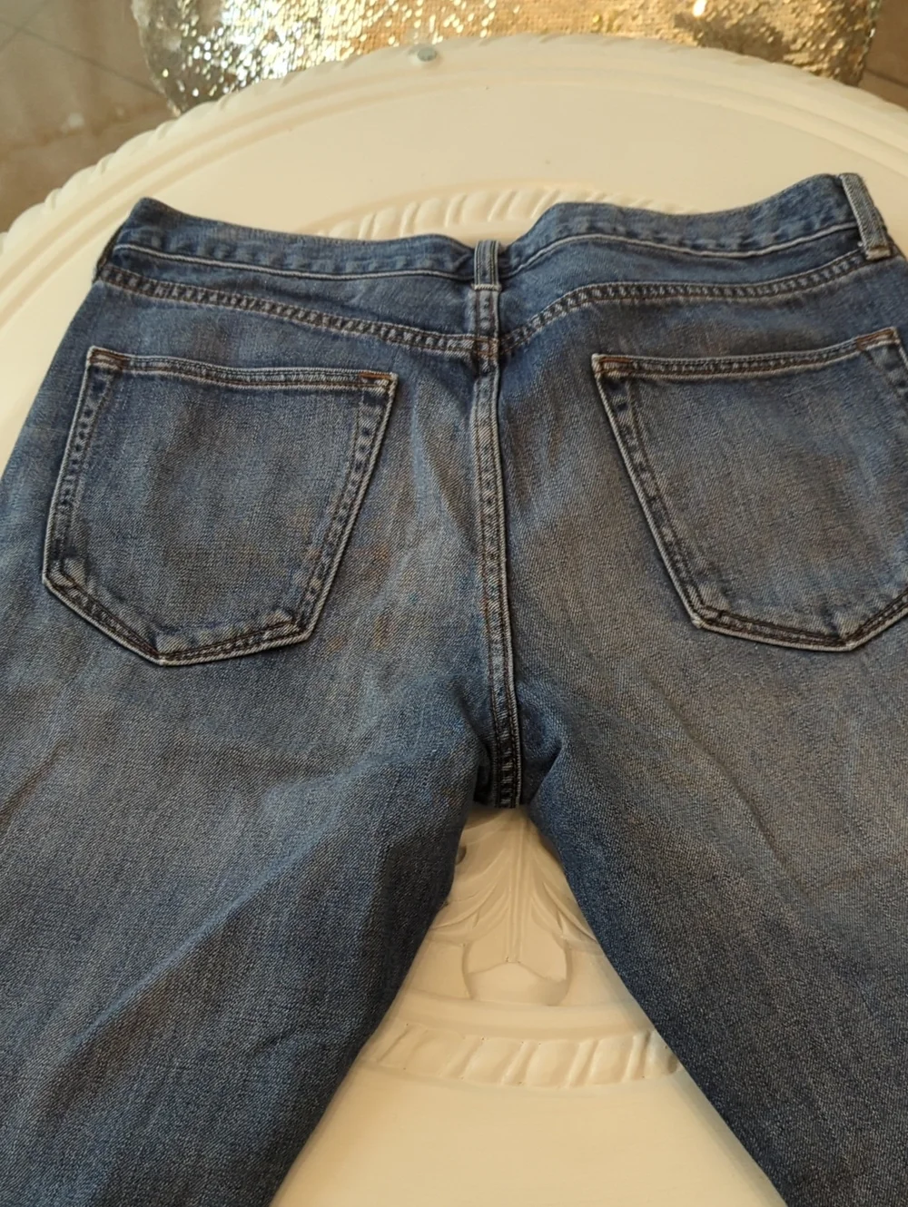 Banana Republic Men's Blue Denim Jeans - Classic Straight Fit 32x30